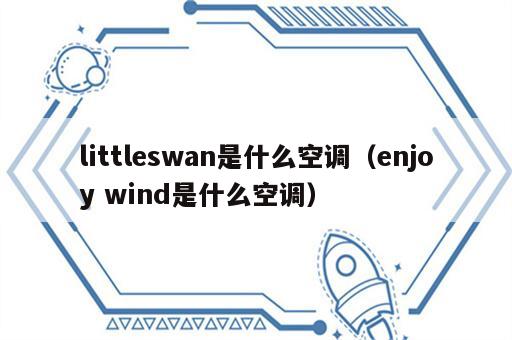 littleswan是什么空调（enjoy wind是什么空调）