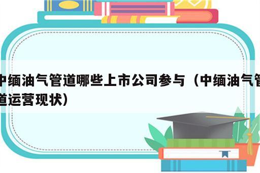 中缅油气管道哪些上市公司参与（中缅油气管道运营现状）