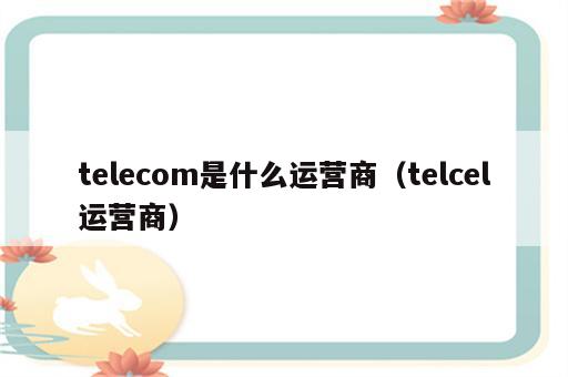 telecom是什么运营商（telcel运营商）